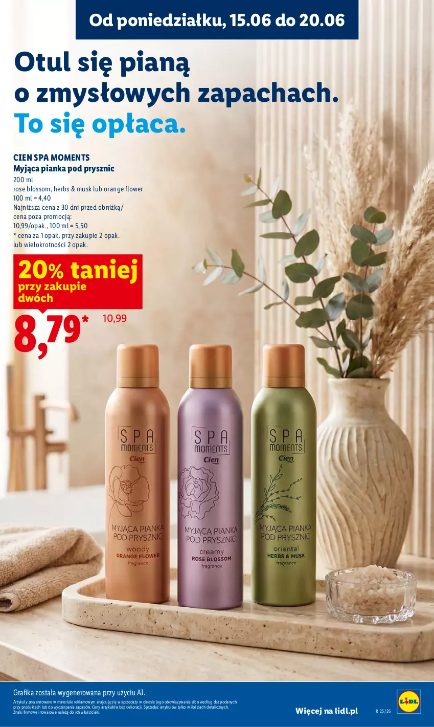Gazetka promocyjna Lidl - Gazetka ważna od 18.06 do 20.06 - ważna 18.06 do 20.06.2026 - strona 81 - produkty: Gra, Grafika, Moments, Mus, Pianka pod prysznic