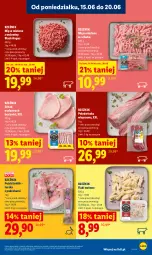 Gazetka promocyjna Lidl - Gazetka ważna od 18.06 do 20.06 - Gazetka - ważna od 20.06 do 20.06.2026 - strona 49 - produkty: Mięso mielone, Polędwiczka wieprzowa, Królik, Tusz, Lack, Flaki, Flaki wołowe, Mięso