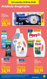 Gazetka promocyjna Lidl - Gazetka ważna od 18.06 do 20.06 - Gazetka - ważna od 20.06 do 20.06.2026 - strona 85 - produkty: Papier, Persil, Perełki zapachowe, Papier toaletowy, Płyn do płukania, Flora, Lenor