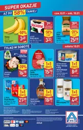 Gazetka promocyjna Aldi - Okazje weekendowe - Gazetka - ważna od 10.01 do 10.01.2026 - strona 12 - produkty: Kurczak, Banany, Kawa rozpuszczalna, Sok, Ser, Por, Gra, Sokołów, Kawa, O nas, Szynka konserwowa, Golden Seafood, Szynka, Mleczko, Ptasie mleczko, Syrop, Tuńczyk, E. Wedel, Biuro, Jacobs, Masło, Olej, Wkład olejowy