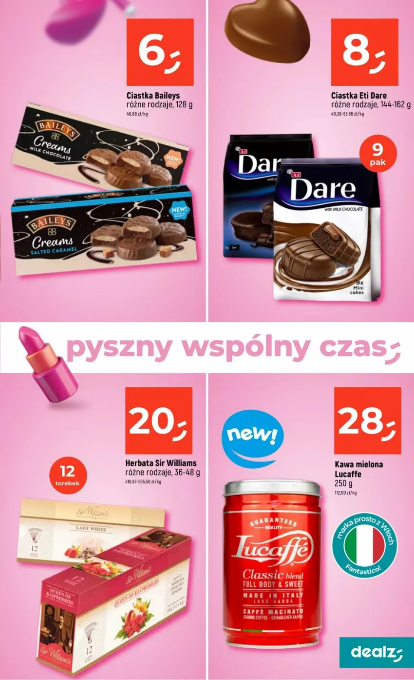 Gazetka promocyjna Dealz - NOWA GAZETKA - ważna 19.02 do 25.02.2026 - strona 11 - produkty: Ciastka, Herbata, Iams, Kawa, Kawa mielona