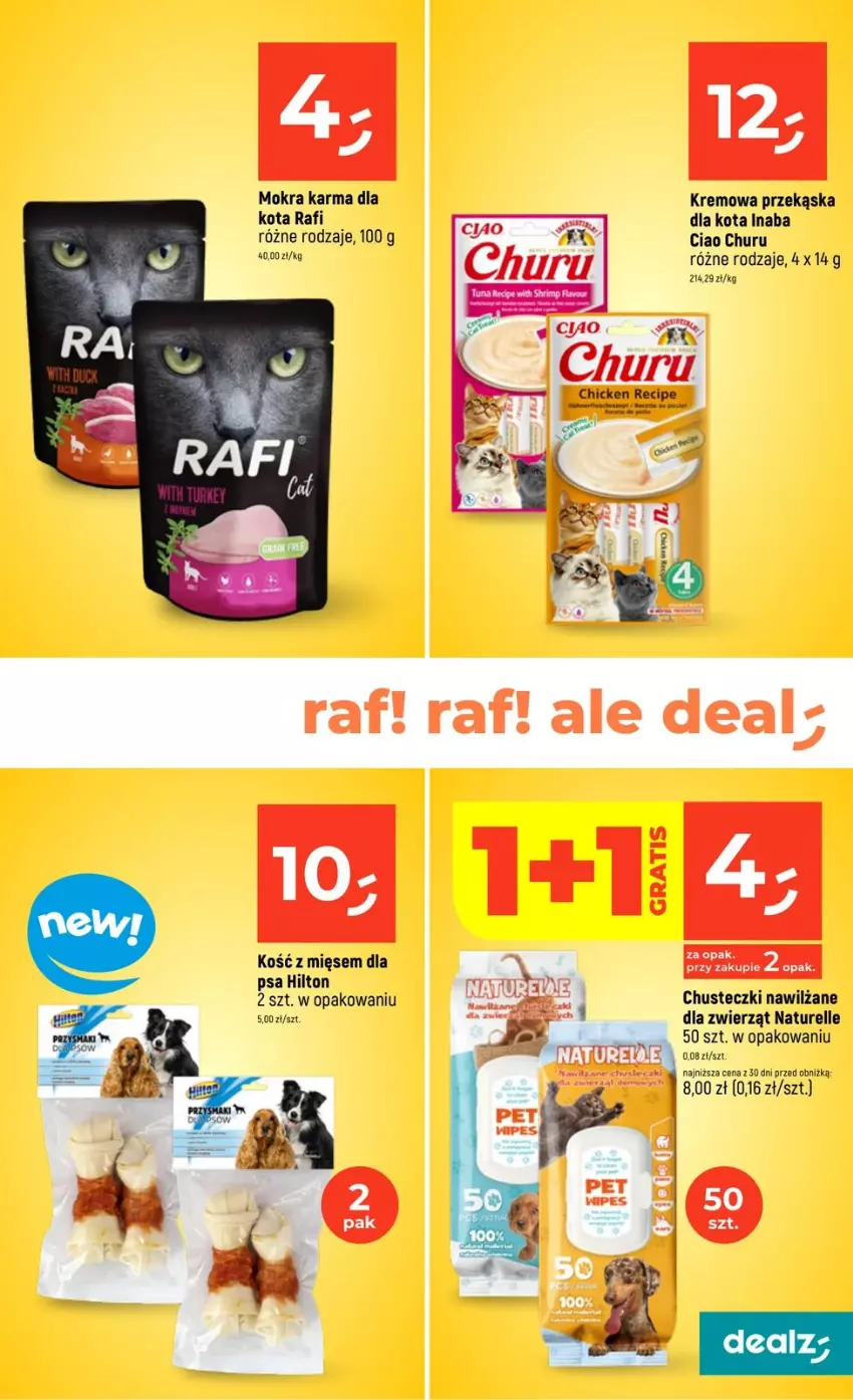 Gazetka promocyjna Dealz - NOWA GAZETKA - ważna 19.02 do 25.02.2026 - strona 21 - produkty: Chusteczki, Gra, Mokra karma, Naturell, Ser