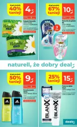 Gazetka promocyjna Dealz - NOWA GAZETKA - Gazetka - ważna od 25.02 do 25.02.2026 - strona 17 - produkty: Naturell, BIC, Pasta do zębów, Adidas, Szynka, Podpaski, Maszynka, Maszynka do golenia, Naturella, Fa