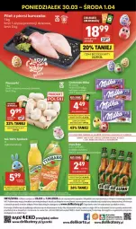 Gazetka promocyjna Delikatesy Centrum - Franczyza DC13 Czwartek - Gazetka - ważna od 01.04 do 01.04.2026 - strona 44 - produkty: Piwa, Piec, Kurczak, Sok, Rum, Koc, Gra, Filet z piersi kurczaka, Tymbark, Fa