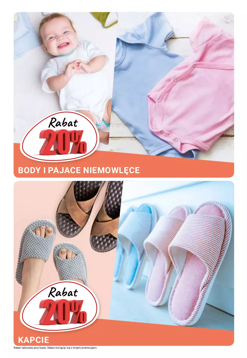 Gazetka promocyjna Bi1 - Daj się skusić - ważna 06.06 do 22.06.2021 - strona 10 - produkty: Body, Kapcie, Pajac