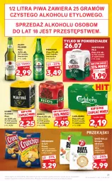 Gazetka promocyjna Kaufland - OFERTA TYGODNIA - Gazetka - ważna od 28.07 do 28.07.2021 - strona 21 - produkty: Piwa, Piwo, Bake Rolls, Gra, Namysłów, Chrupki chlebowe, Chipsy, Heineken, Chrupki, Carlsberg, Redd's, Crunchips, Chleb, Karmi