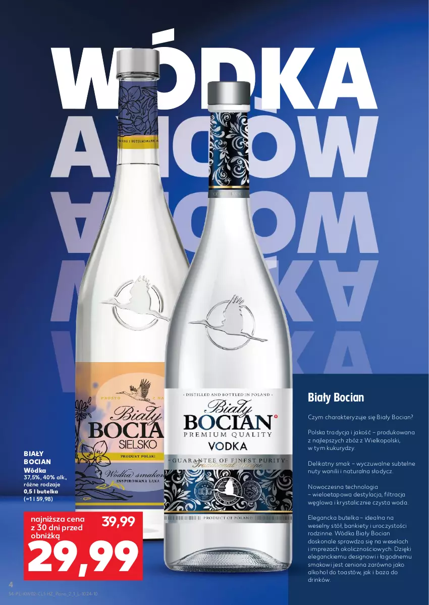 Gazetka promocyjna Kaufland - Barek Kauflandu - ważna 08.01 do 21.01.2026 - strona 4 - produkty: Biały Bocian, Nuty, Stół, Woda, Wódka