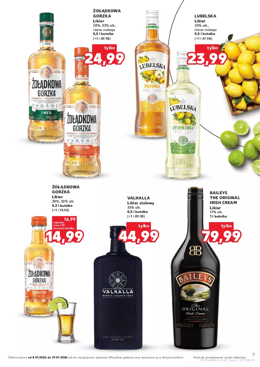 Gazetka promocyjna Kaufland - Barek Kauflandu - ważna 08.01 do 21.01.2026 - strona 7 - produkty: Gin, Likier