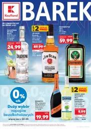 Gazetka promocyjna Kaufland - Barek Kauflandu - Gazetka - ważna od 21.01 do 21.01.2026 - strona 1 - produkty: Mus, Mionetto, Bourbon, Wino musujące, Wódka, Monte Santi, Jim Beam, Wino, Likier, Monte
