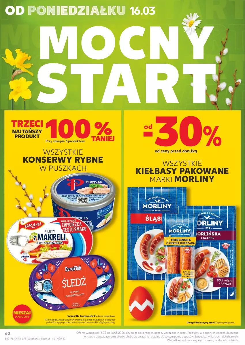 Gazetka promocyjna Kaufland - Gazetka tygodnia - ważna 12.03 do 18.03.2026 - strona 60 - produkty: Morliny, Por, Ser, Waga