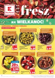 Gazetka promocyjna Kaufland - Gazetka tygodnia - Gazetka - ważna od 18.03 do 18.03.2026 - strona 28 - produkty: Piec, Makaron, Ser, Oliwki, Szal, Kosz, Sałat, Serek, Wędlina, Suszone pomidory, Grill, Olej, Pomidory