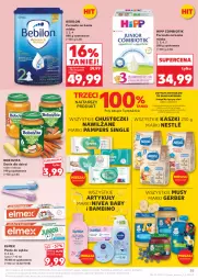 Gazetka promocyjna Kaufland - Gazetka tygodnia - Gazetka - ważna od 18.03 do 18.03.2026 - strona 55 - produkty: HiPP, Por, Mus, Gerber, Pampers, BoboVita, Pasta do zębów, Chusteczki, Danie dla dzieci, Dzieci, Nivea Baby, Elmex, Waga, Nestlé, Nivea, BEBILON