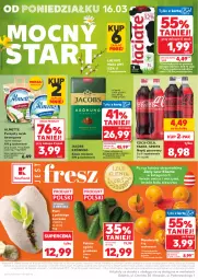 Gazetka promocyjna Kaufland - Gazetka tygodnia - Gazetka - ważna od 18.03 do 18.03.2026 - strona 62 - produkty: Piec, Kurczak, Mandarynki, Warzywa, Sok, Ser, Szal, Kawa mielona, Kawa, Kosz, Coca-Cola, Jacobs Krönung, Laur, Serek, Serek twarogowy, Napój gazowany, Pieczywo, Fanta, Owoce, Jacobs, Grunt, Sprite, Napój, Olej, Almette, Mleko, Fa