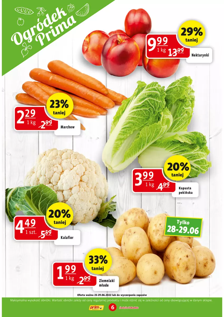 Gazetka promocyjna Prim Market - ważna 23.06 do 29.06.2022 - strona 6 - produkty: Ziemniaki