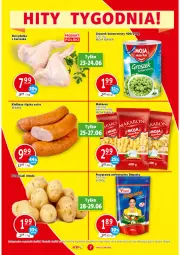 Gazetka promocyjna Prim Market - Gazetka - ważna od 29.06 do 29.06.2022 - strona 7 - produkty: Kurczak, Sok, Ser, Pekpol, Ziemniaki, Przyprawa uniwersalna, Kiełbasa, Groszek, Kiełbasa śląska