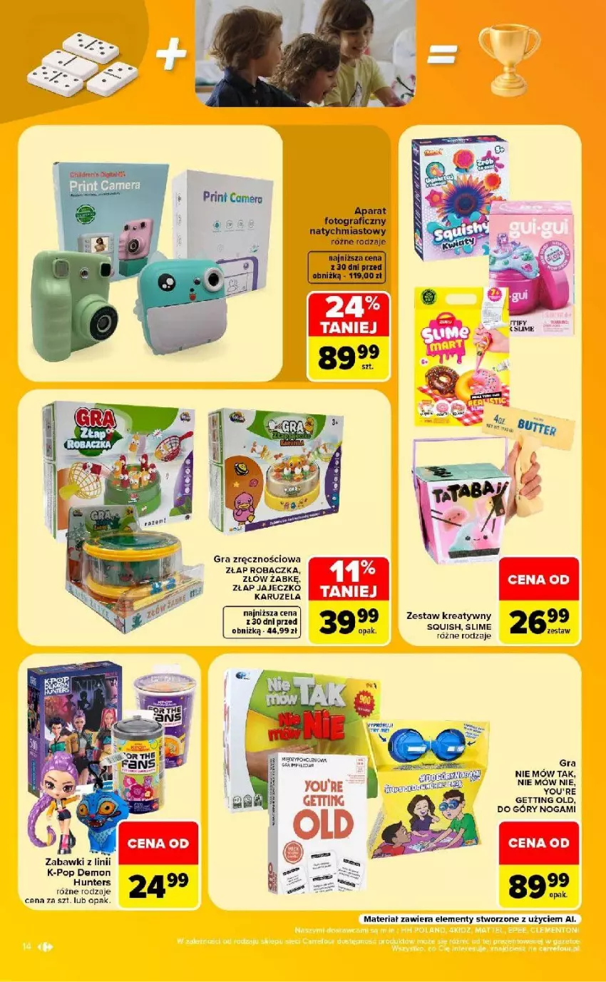 Gazetka promocyjna Carrefour - Gazetka Carrefour w SUMIE same okazje - ważna 10.08 do 22.08.2026 - strona 14 - produkty: Fa, Gra