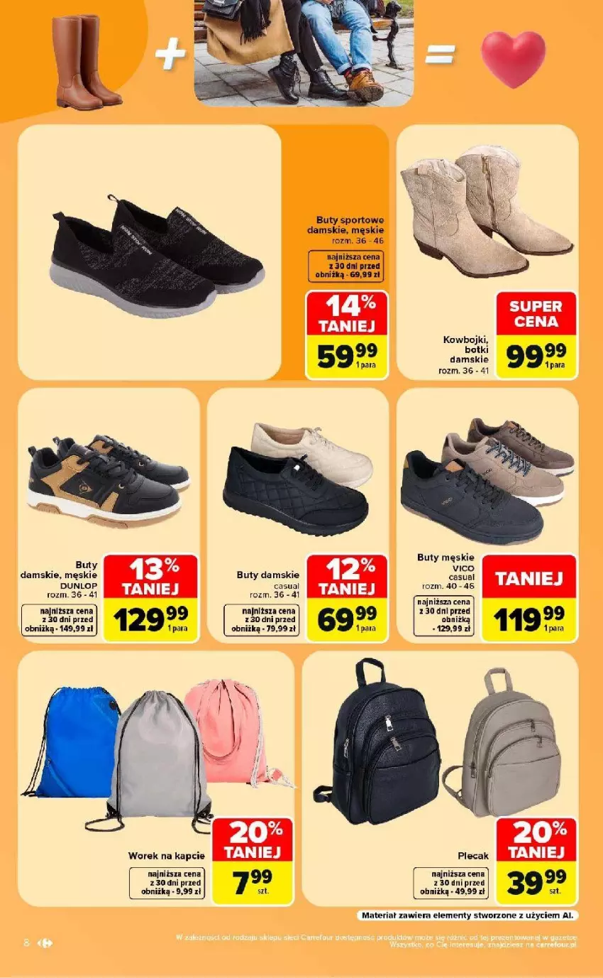 Gazetka promocyjna Carrefour - Gazetka Carrefour w SUMIE same okazje - ważna 10.08 do 22.08.2026 - strona 8 - produkty: Asus, Botki, Buty, Por, Sport