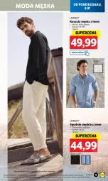 Gazetka promocyjna Lidl - GAZETKA - Gazetka - ważna od 13.07 do 13.07.2024 - strona 15 - produkty: Kosz, Koszula, Moda, Spodnie