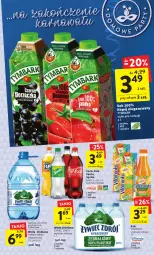 Gazetka promocyjna Intermarche - Gazetka Intermarche - Gazetka - ważna od 22.02 do 22.02.2023 - strona 14 - produkty: Sok, Inka, Coca-Cola, LANA, Tymbark, Fanta, Napój niegazowany, Woda, Sprite, Napój, Fa