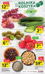 Gazetka promocyjna Intermarche - Gazetka Intermarche - Gazetka - ważna od 22.02 do 22.02.2023 - strona 17 - produkty: Ogórek, Kiwi, Daktyle, Wino, Pomidor malinowy