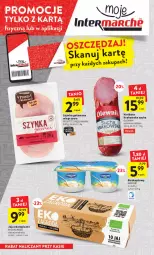 Gazetka promocyjna Intermarche - Gazetka Intermarche - Gazetka - ważna od 22.02 do 22.02.2023 - strona 4 - produkty: Danone, Kiełbasa krakowska, Jaja, Szynka, Kiełbasa, Olewnik