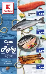 Gazetka promocyjna Kaufland - RYBY - Gazetka - ważna od 26.04 do 26.04.2022 - strona 1 - produkty: Sos, Pstrąg, Pstrąg łososiowy