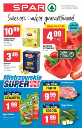 Gazetka promocyjna Spar - Eurospar - Gazetka - ważna od 07.09 do 07.09.2021 - strona 1 - produkty: Makaron, Papryka czerwona, Papryka, Lipton, Tymbark, Barilla, Herbata, Napój