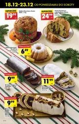 Gazetka promocyjna Biedronka - Od poniedzialku - Gazetka - ważna od 23.12 do 23.12.2023 - strona 12 - produkty: Strucla, Bell, Makowiec, Rolada, Babka