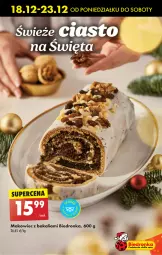 Gazetka promocyjna Biedronka - Od poniedzialku - Gazetka - ważna od 23.12 do 23.12.2023 - strona 13 - produkty: Makowiec