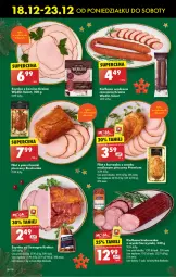 Gazetka promocyjna Biedronka - Od poniedzialku - Gazetka - ważna od 23.12 do 23.12.2023 - strona 32 - produkty: Piec, Kurczak, Krakus, Gra, Filet z piersi kaczki, Kiełbasa krakowska, Szynka, Tarczyński, Kiełbasa