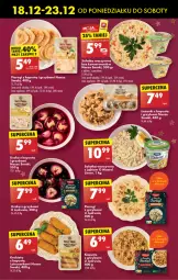 Gazetka promocyjna Biedronka - Od poniedzialku - Gazetka - ważna od 23.12 do 23.12.2023 - strona 39 - produkty: Sałatka, Pierogi, Ser, Krokiety, Sałatka warzywna, Sałat, Kapustą, Lisner