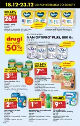 Gazetka promocyjna Biedronka - Od poniedzialku - Gazetka - ważna od 23.12 do 23.12.2023 - strona 50 - produkty: Ser, Por, Mus, Gry, Gra, Gerber, BoboVita, O nas, NAN Optipro, Serek, Owsianka, Bebiko, Deser, LG