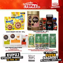 Gazetka promocyjna Topaz - Gazetka - Gazetka - ważna od 22.01 do 22.01.2023 - strona 29 - produkty: Nesquik, Kawa, Dolce Gusto, Kakao
