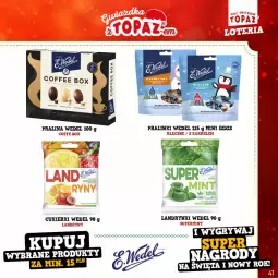 Gazetka promocyjna Topaz - Gazetka - Gazetka - ważna od 22.01 do 22.01.2023 - strona 41 - produkty: Top, Cukier, EPEE, Cukierki