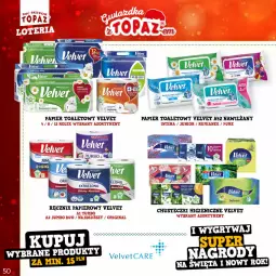 Gazetka promocyjna Topaz - Gazetka - Gazetka - ważna od 22.01 do 22.01.2023 - strona 50 - produkty: Rum, Pur, Gin, Papier, Papier toaletowy, Velvet