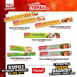 Gazetka promocyjna Topaz - Gazetka - Gazetka - ważna od 22.01 do 22.01.2023 - strona 52 - produkty: Piec, AEG, Papier, Rękaw do pieczenia, Danio, Papier do pieczenia