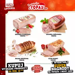Gazetka promocyjna Topaz - Gazetka - Gazetka - ważna od 22.01 do 22.01.2023 - strona 6 - produkty: Kurczak, Pekpol, Rolada
