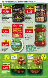 Gazetka promocyjna Lidl - KATALOG VEMONDO - Gazetka - ważna od 30.07 do 30.07.2021 - strona 7 - produkty: Sałatka, Sos, Sante, Sałat, Burger, Roślinne kiełbaski, Kotlet, Kaszanka, Grill, Kasza, Klopsiki, LG