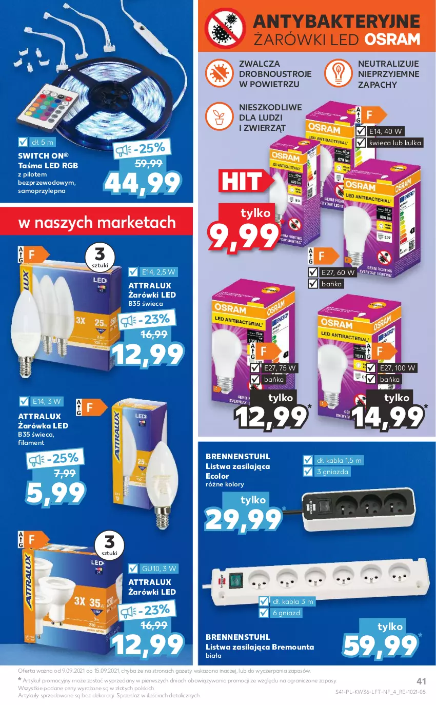 Gazetka promocyjna Kaufland - OFERTA TYGODNIA - ważna 09.09 do 15.09.2021 - strona 41 - produkty: Gra, Listwa, Mop