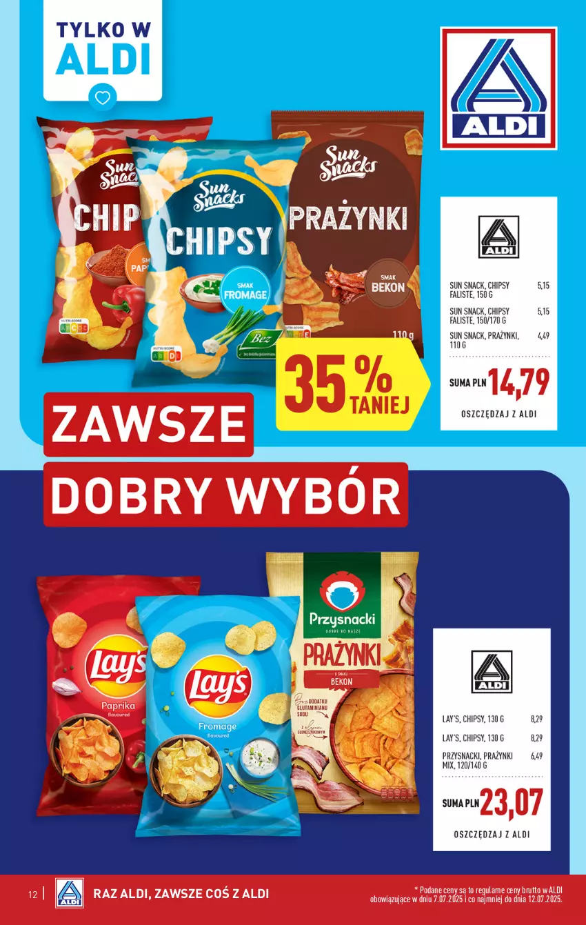 Gazetka promocyjna Aldi - Pełna oferta - ważna 07.07 do 12.07.2025 - strona 12