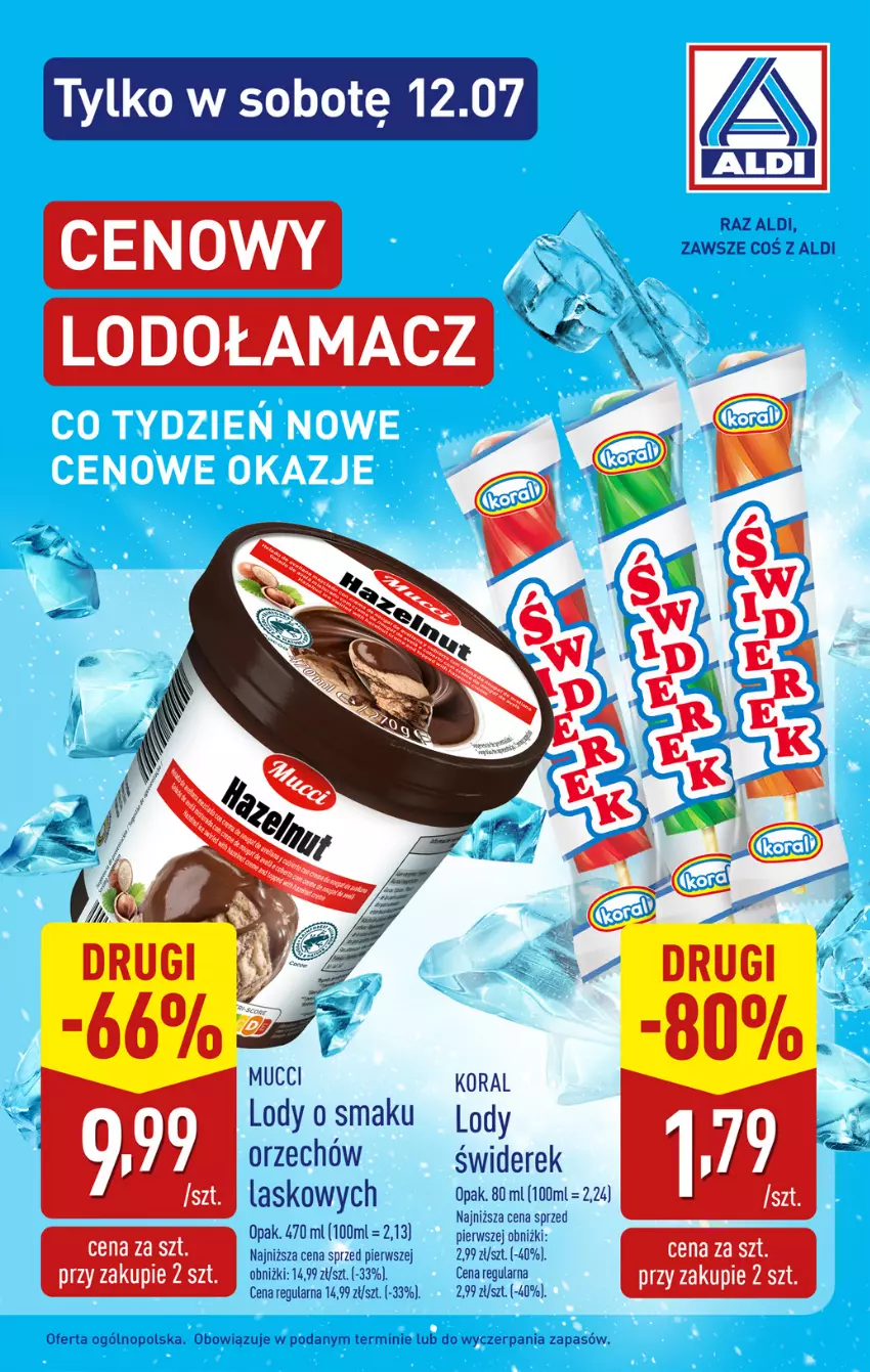 Gazetka promocyjna Aldi - Pełna oferta - ważna 07.07 do 12.07.2025 - strona 33 - produkty: Lody