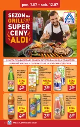 Gazetka promocyjna Aldi - Pełna oferta - Gazetka - ważna od 12.07 do 12.07.2025 - strona 14 - produkty: Piwa, Piwo, Karlsquell, Sok, Gra, Radler, Mango, Napój, Nestea