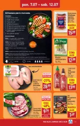 Gazetka promocyjna Aldi - Pełna oferta - Gazetka - ważna od 12.07 do 12.07.2025 - strona 15 - produkty: Kurczak, Sos, Sok, Sól, Por, Czosnek, Cytryny, Pieprz, Grill, Kiełbasa