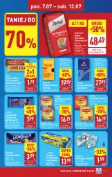 Gazetka promocyjna Aldi - Pełna oferta - Gazetka - ważna od 12.07 do 12.07.2025 - strona 19 - produkty: Tchibo, Earl Grey, Gra, Prince Polo, Kawa ziarnista, Chałwa, Kawa mielona, Kawa, Herbata czarna, Lipton, Czekolada, Delicje, E. Wedel, Herbata, Segafredo, Michałki, Fa