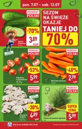 Gazetka promocyjna Aldi - Pełna oferta - Gazetka - ważna od 12.07 do 12.07.2025 - strona 2 - produkty: Piec, Pieczarki krojone, Grunt, Pomidory