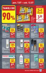Gazetka promocyjna Aldi - Pełna oferta - Gazetka - ważna od 12.07 do 12.07.2025 - strona 21 - produkty: Sok, Pur, Gra, Rexona, Body, Przekąski dla psa, Dezodorant, Płyn micelarny, Purina, Pasta do zębów, Szynka, Lacalut, Garnier, Maszynka, Olej, Wkład olejowy