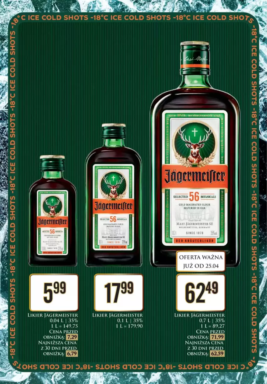 Gazetka promocyjna Dino - ważna 28.04 do 02.05.2025 - strona 3 - produkty: Acer, Fa, Jagermeister, Likier