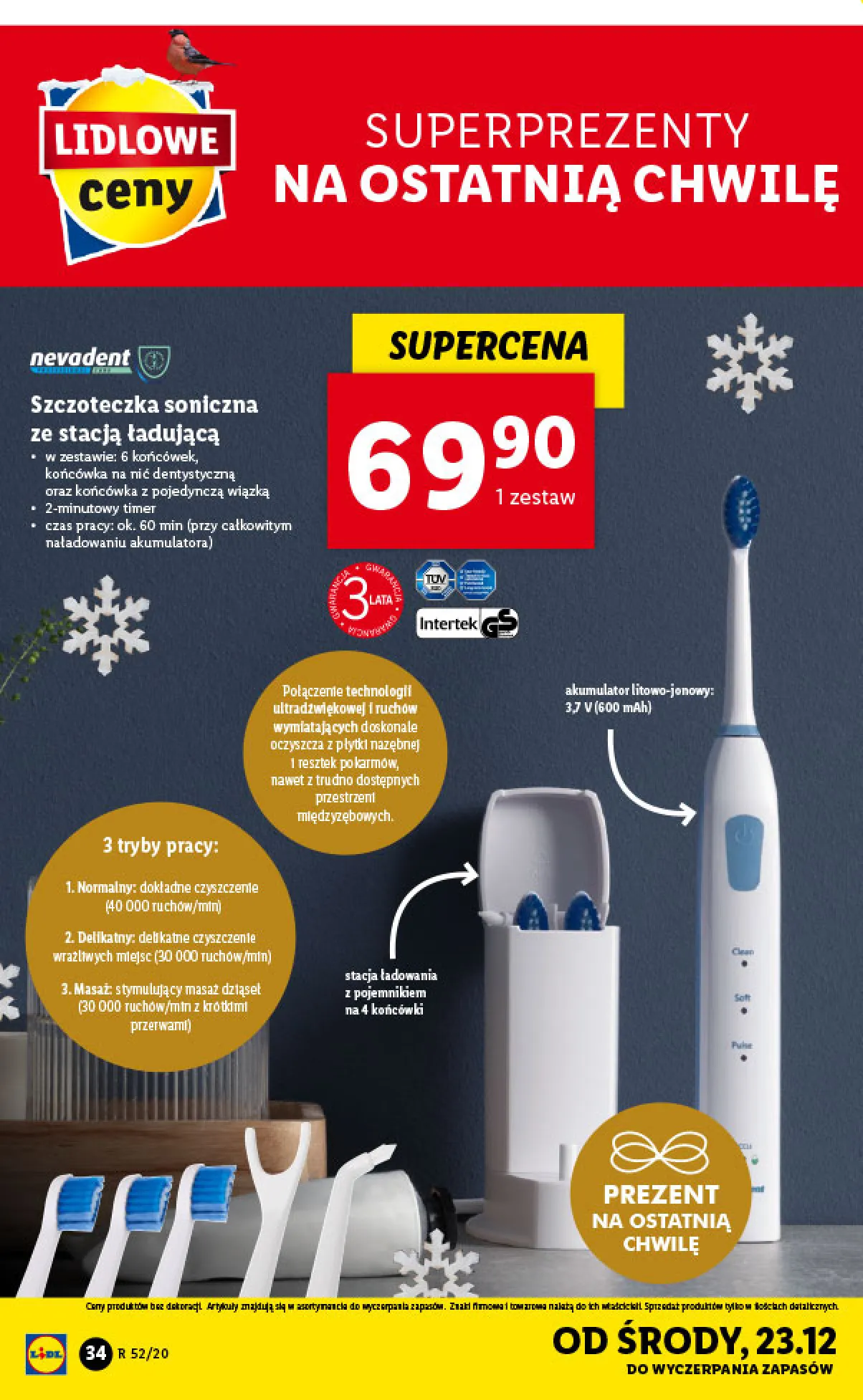 Gazetka promocyjna Lidl - Superprezenty - ważna 21.12 do 24.12.2020 - strona 34