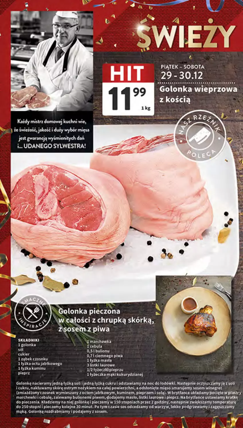 Gazetka promocyjna Intermarche - Gazetka Intermarche - ważna 28.12 do 30.12.2023 - strona 8 - produkty: Czosnek, Fa, Laur, Marchewka, Piec, Pieprz, Piwa, Sos