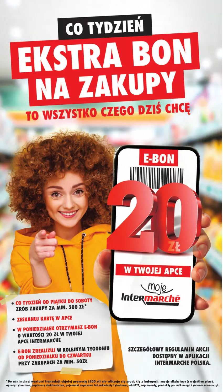 Gazetka promocyjna Intermarche - Gazetka promocyjna - ważna 15.01 do 21.01.2026 - strona 14 - produkty: Napoje, Papier, Piwa, Pojemnik, Tran